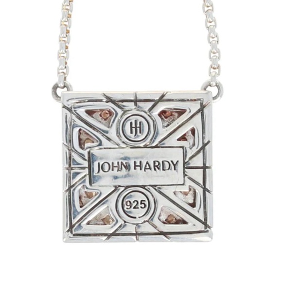 JOHN HARDY
Modern Chain Diamond Square Pendant Necklace - Picture 4 of 9
